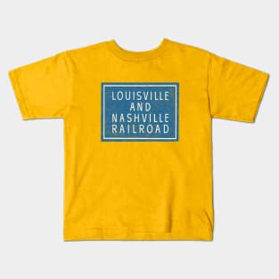 Louisville and Nashville Railroad Kids T-Shirt